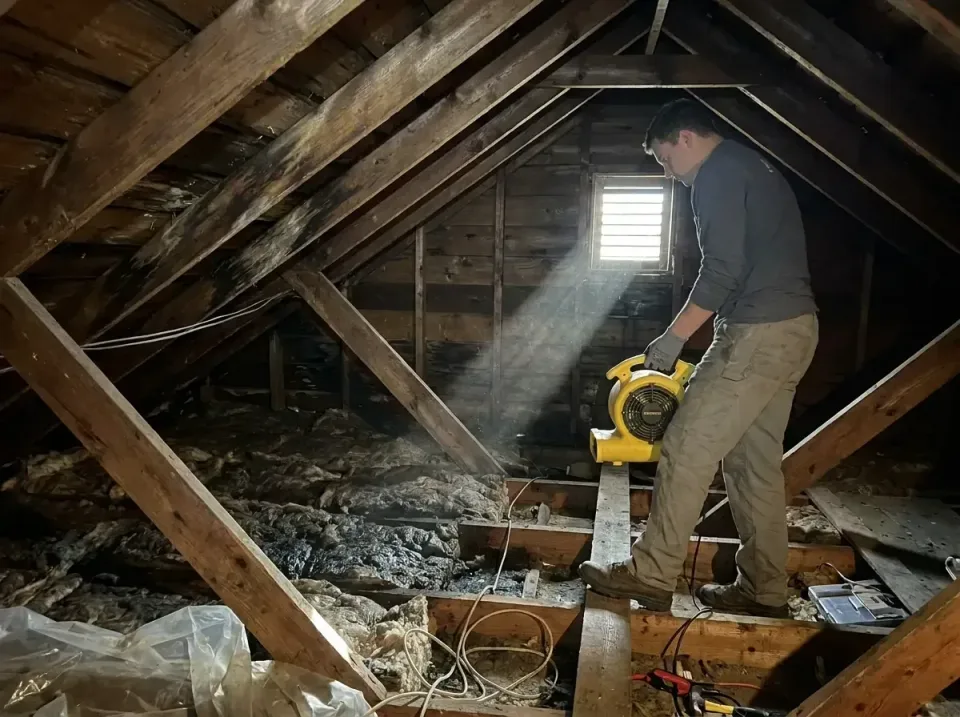 attic-water-damage-drying-proc-007 — frequently asked questions, Emergency Water Extraction & 24/7 Flood Response in Colleyv…